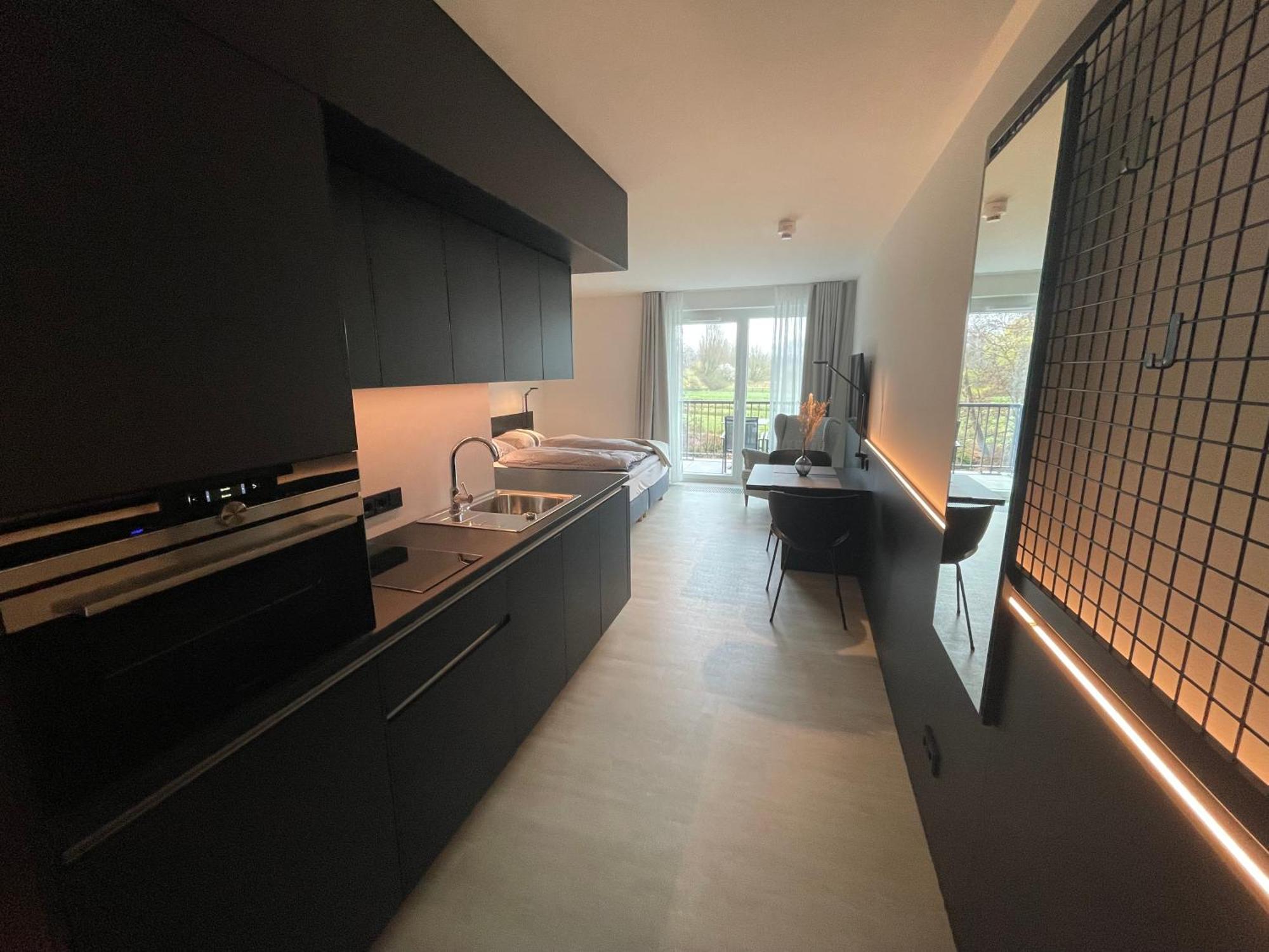 Hotelapartment Ueberwasser Mit Sauna Und Fitness Cuxhaven Eksteriør bilde